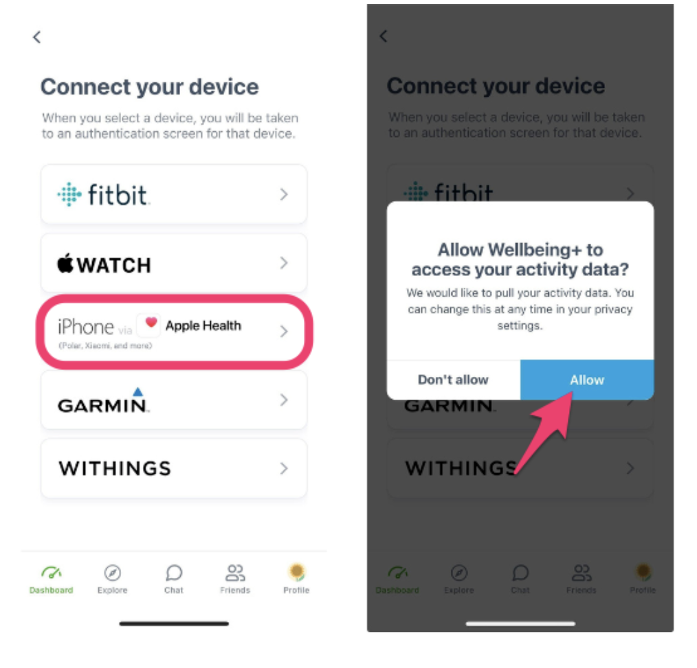 How Do I Connect My iPhone as My Fitness Tracker? RG Help Center