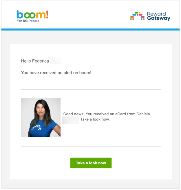 eCard Received Email