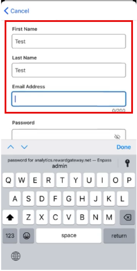 user details