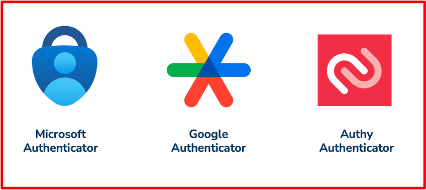 Options of authentication apps