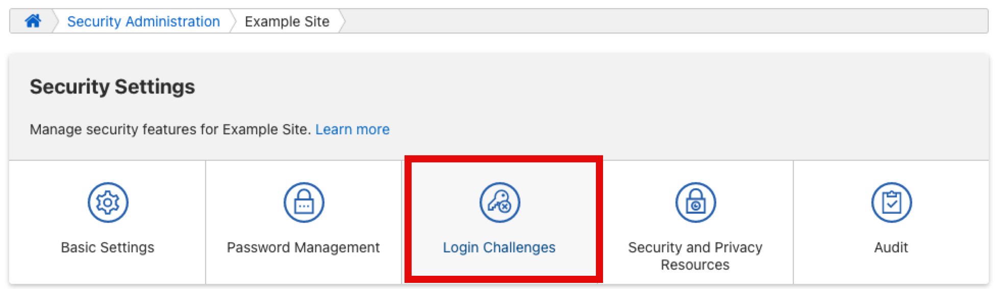 login challenges