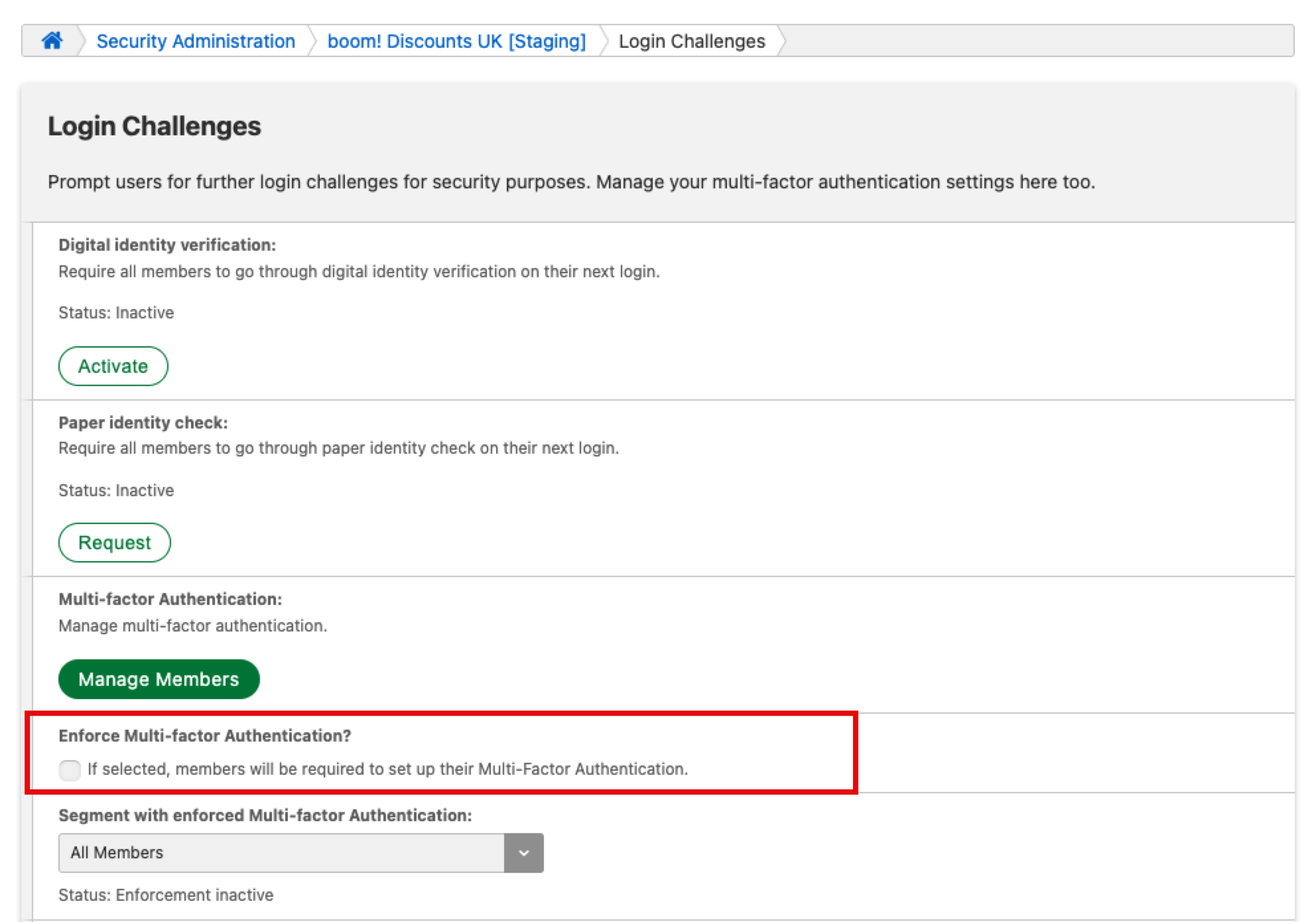 enable MFA tickbox