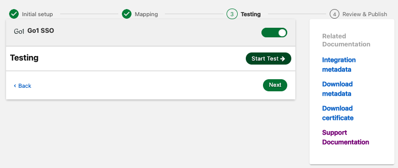 the testing stage fields
