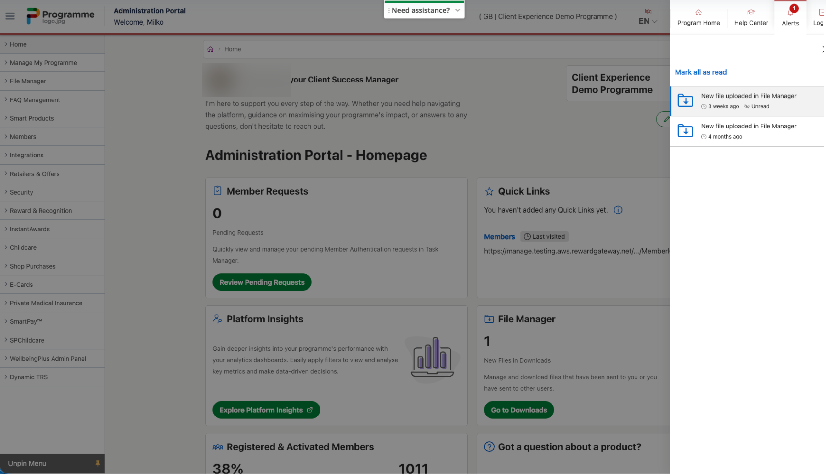 New File uploaded Alert