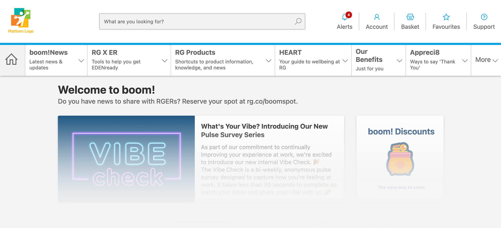 Logo Placement Bad Example with Circular Logo