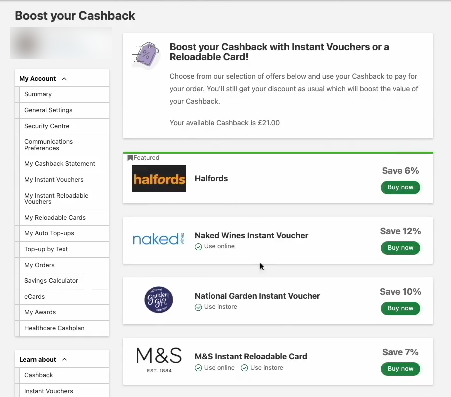 List of retailers
