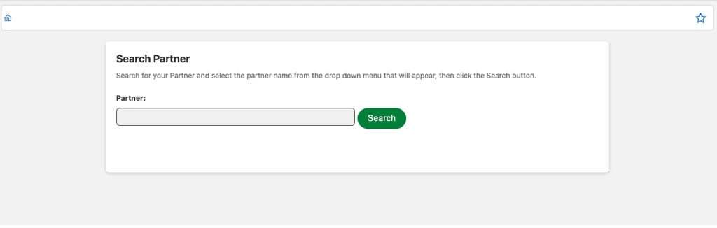 Search for a partner