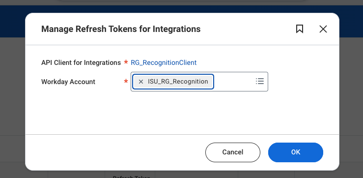 Workday Account - Integration System User