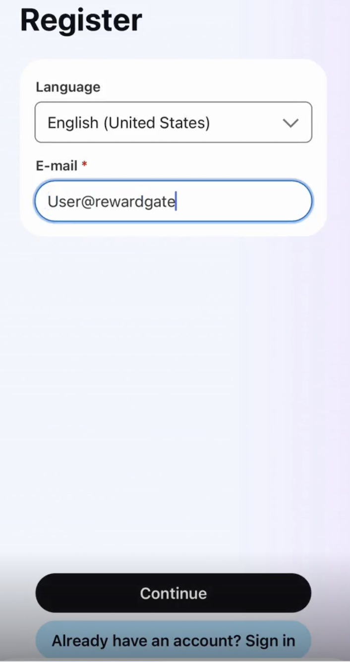 Beginning Registration