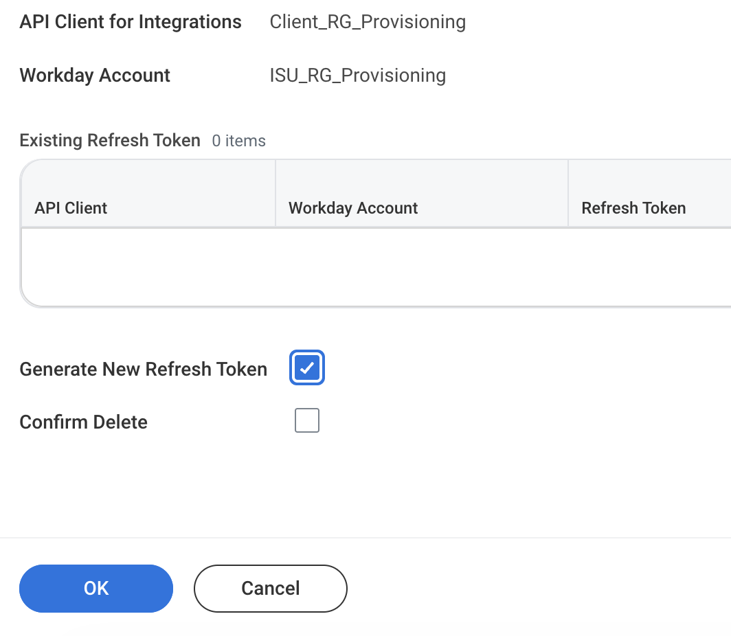 Generate New Refresh Token 