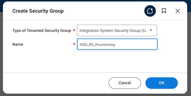 ntegration System Security Group (Unconstrained)