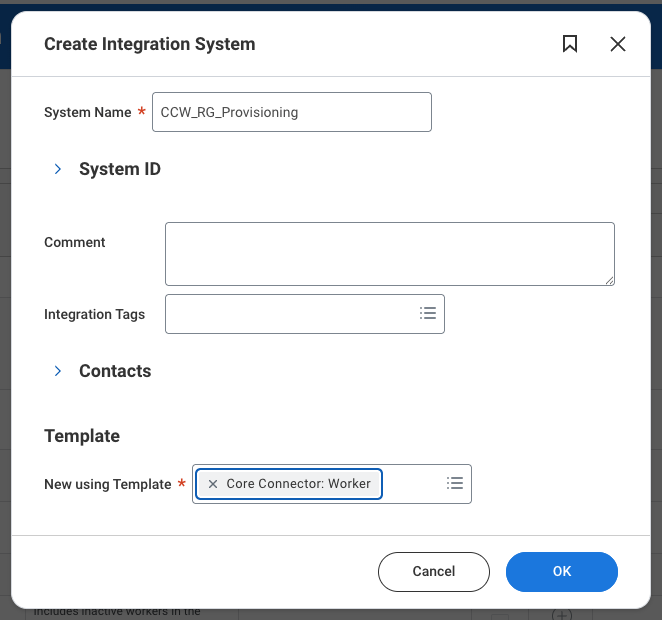 Core Connector: Worker Template