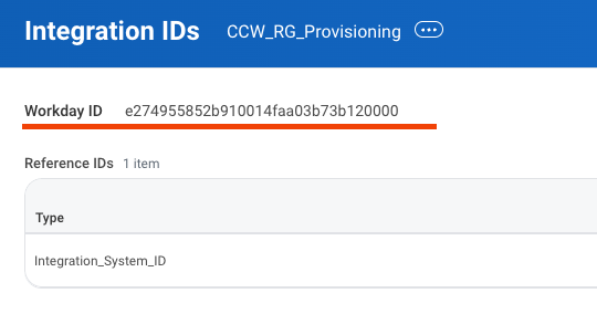 Integration IDs
