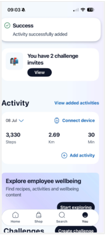 Activity Converted