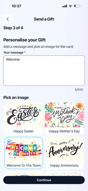 Personalising the gift