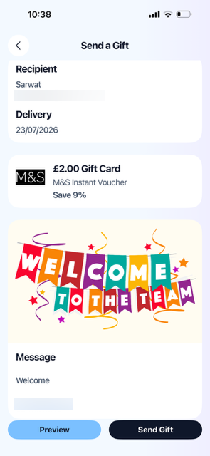 Review Gift