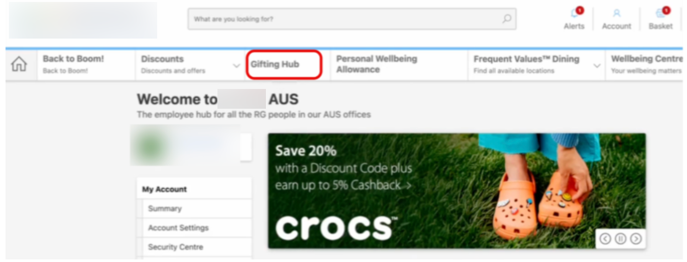 Gifting Hub