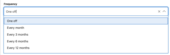 survey frequency