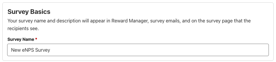survey basics