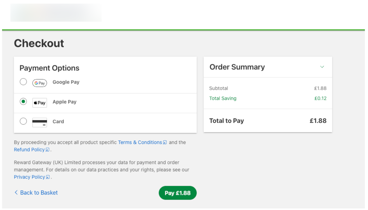Checkout Process